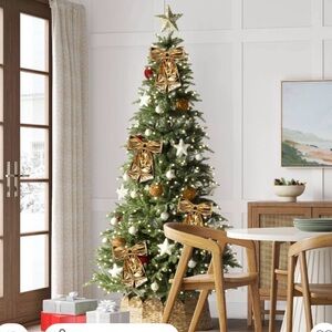 Target Wondershop Shimmering Puffy Gold Bow Large nwt